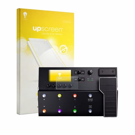 upscreen - Screenprotector voor Line 6 POD Go Wireless - Folie Beschermfolie Beschermglas matte