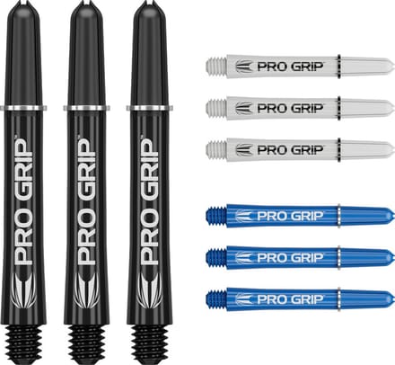 Target Pro Grip 3 Set Black White Blue - Dart Shafts
