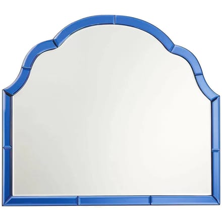 Milton & Oldbrook Wandspiegel 60 x 50 cm Montana Blauw