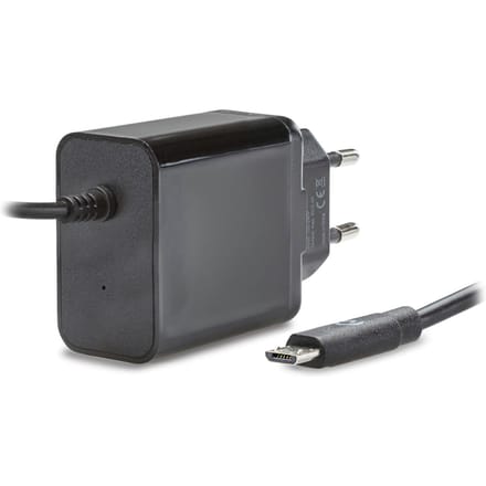 Mobilize Smart Oplader Micro USB 1 Meter 12W 2.4A - Zwart