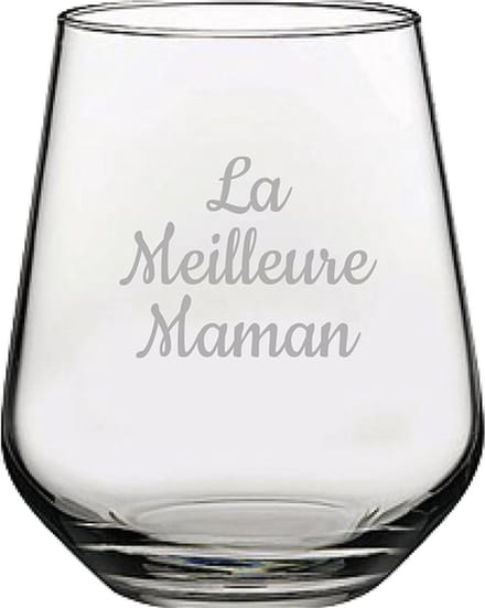 Drinkglas gegraveerd - 42,5cl - La Meilleure Maman