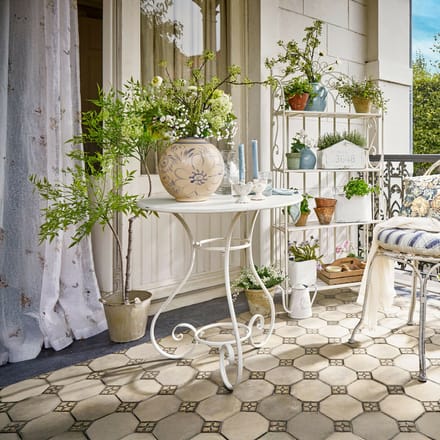 LOBERON Tafel Iteuil antiekwit