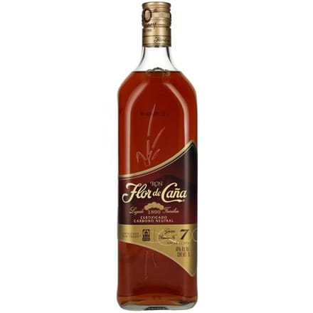Flor de Caña 7 Years Old GRAN RESERVA Single Estate Rum 40% Vol. 1l