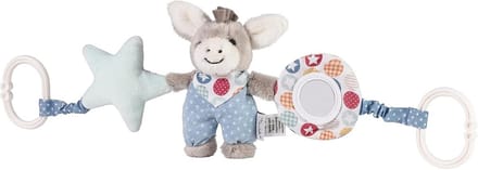 Kinderwagen Ketting met Mini Speeldier en Spiegels