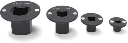 Dailygoods - Low Profile Impact Socket-adapterset van 4 Onderdelen