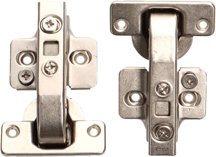 Edm 85657 90º Elleboogscharnier 2 Eenheden Zilver