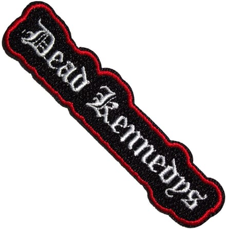Dead Kennedys - Text Logo Patch - Zwart