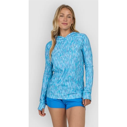 Salty Crew Apex Sunshirt Longsleeve Lycra blauw