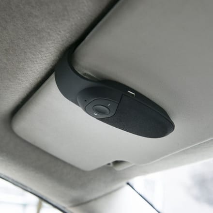Bluetooth Carkit, Zwart - Kunststof - Celly