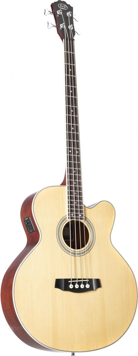 J & D ABG-1c Natural - Akoestische basgitaar