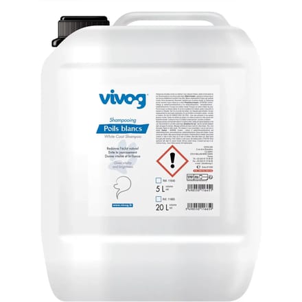 Shampoo voor Honden Witte Vacht Vivog