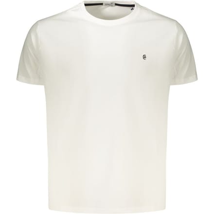 Coveri Moving Bianco Katoenen Mannen T-Shirt