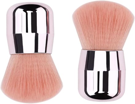 Stofborstel voor Nail Art - set van 2 stuks - manicure accessoires