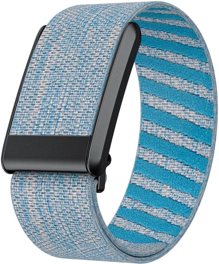 Strap-it Elastisch nylon bandje - geschikt voor Whoop 4.0 (blauw mix)