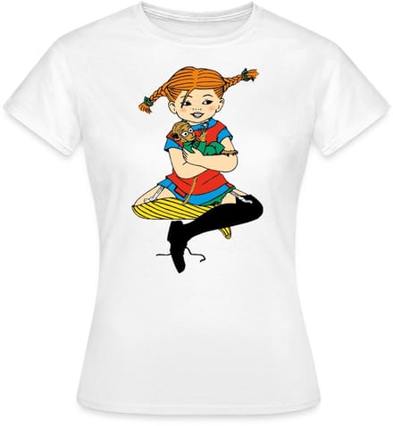 Pippi Langkous En Meneer Nilsson T-Shirt Dames