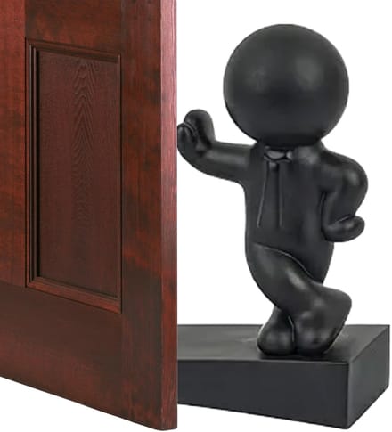 Deurstopper - Deurhouder - Vloer Beschermen - Anti-shock Ontwerp - 10.4 cm - Wit