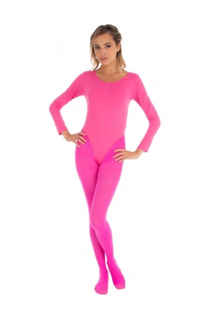 "Fuchsia body voor volwassenen - Verkleedattribuut - Medium"