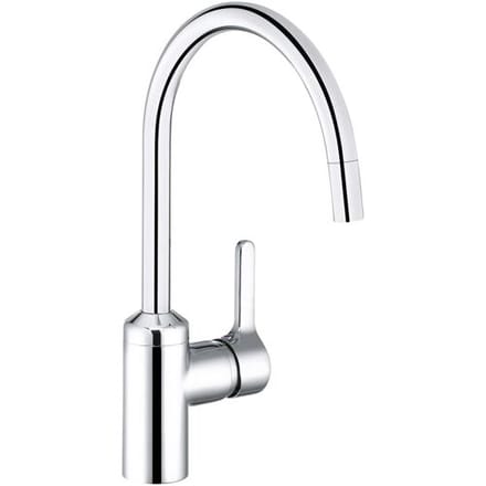 Kludi Bingo Star stainless steel sink single mixer with pull-out spout 428519678