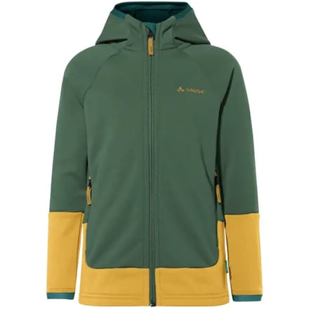 Vaude Capacida Ii Fleece Met Volledige Rits Groen 158-164 cm Kinderen