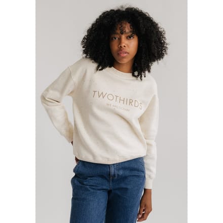 TWOTHIRDS Dassow Sweatshirts Ecru Neps Taglia: XS | Maglioni a maglia Outlet | Donna | Marrone