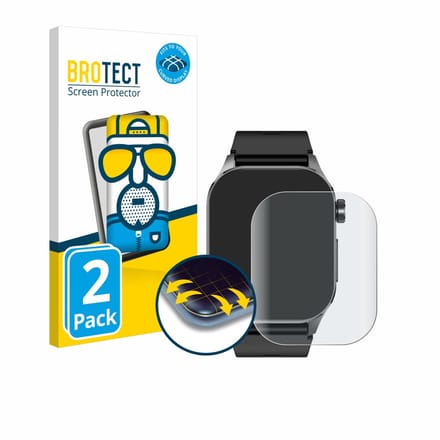 BROTECT - Screenprotector voor Kardena Care Pro 4 Plus Modern - Folie Beschermfolie matte volledig dekking 2 Stuks