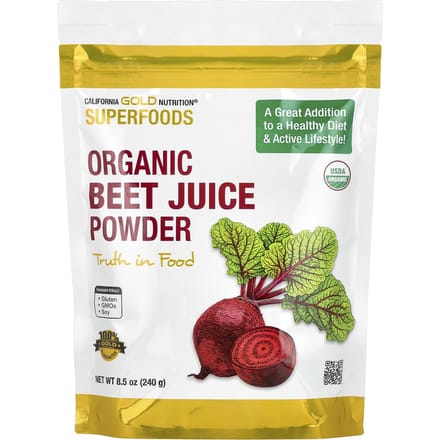 Superfood Biologisch Bietensap Poeder, 240G(8,5 oz)