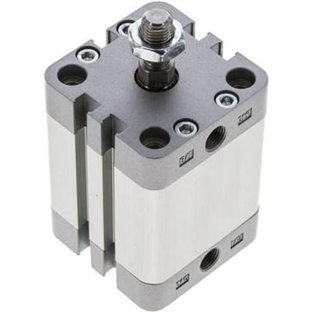 ISO 21287 Compacte Dubbelwerkende Cilinder 40-40mm - Magnetisch