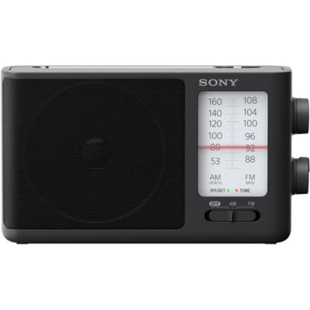 Sony ICF-506 Transistorradio VHF (FM) FM Zwart