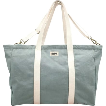 Hindbag Jean - weekendtas - Mint - Biologisch GOTS katoen