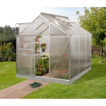 Vitavia Tuinkas Triton 3800 - Polycarbonaat 6 Mm - Aluminium - 198x193x207 Cm
