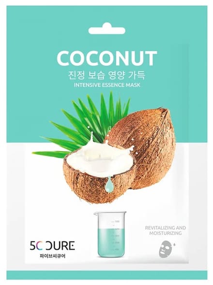 Jkosmec 5C Cure Essence Intensive Stoffen Masker Kokosnoot 25 ml