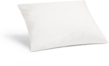 Yumeko kussensloop percal katoen wit 60x70 - Bio, eco & fairtrade - 1 stuk