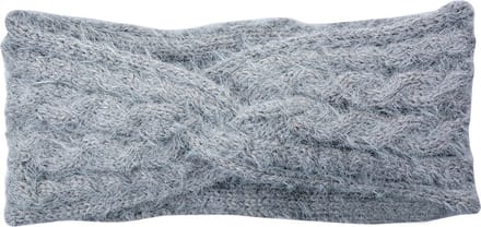 Clayre & Eef Hoofdband Vrouwen 10x22 cm Grijs Synthetisch
