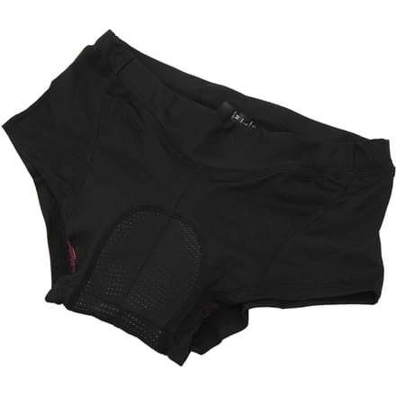 Dames Fiets Ondergoed Ademend Dames Fiets Slip Dames Schokabsorptie 3D Gewatteerde Fiets black