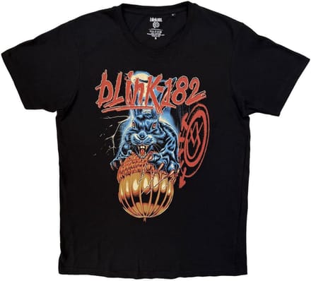 Blink182 - Acorn Rabbit Heren Tshirt - 2XL - Zwart