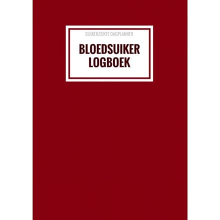 Suikerziekte Dagplanner - Bloedsuiker Logboek - Diabetes Logboek