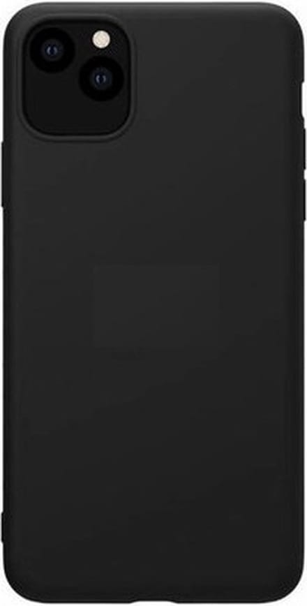 iPhone 14 Pro Max Luxe Siliconen hoesje zwarte kleur