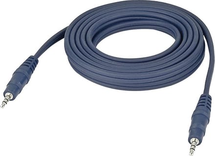 DAP Audio Aux kabel 1,5m - Mini Jack stereo naar Mini Jack Stereo Audio Kabel - 1,5m