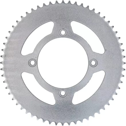 Stalen motortandwiel achteraan Afam 420 60 dents