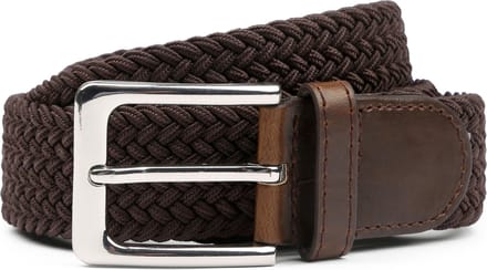 Geweven Riem Bruin - Maat 95 - Heren - Riem gevlochten