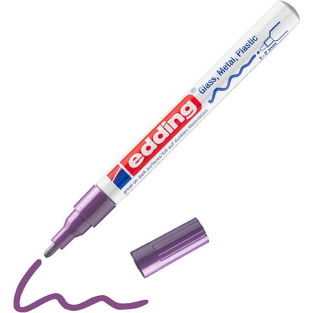 edding 751 "Glanslak-Marker" - Violet