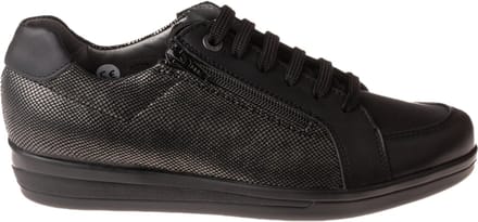 Xsensible -Alia Dames - zwart - sneakers - maat 9