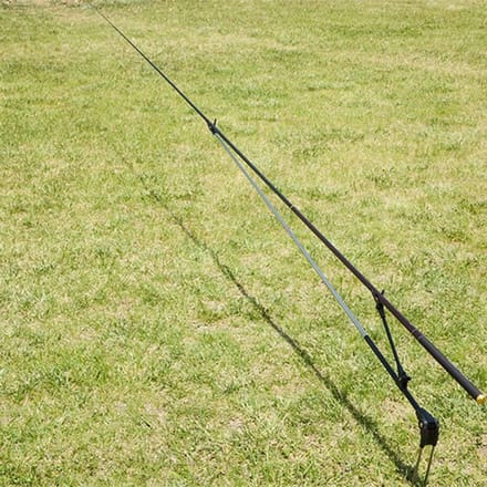 Verstelbare RVS Hengelhouder met 360° Rotatie en Antislip Grip (2,1m)