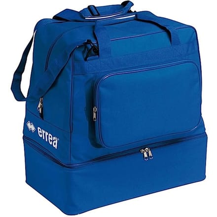 Sporttas Errea - Basics Medium - Met schoenenvak - Met schouderband - Kobalt Blauw