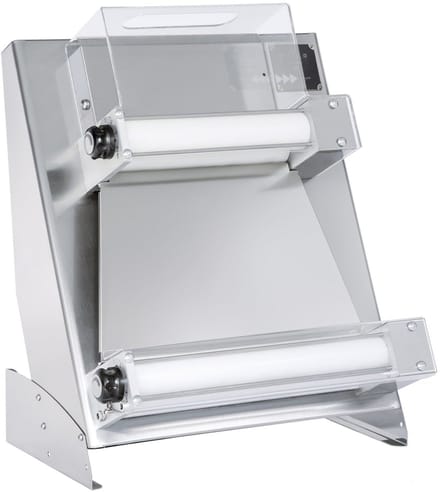 Prismafood Serie - Elektrische Deegroller - 260-450 mm - 250 W - Voetbediening