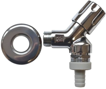 Geräte Schrägsitzventiel 1/2 inch met Comfortgreep