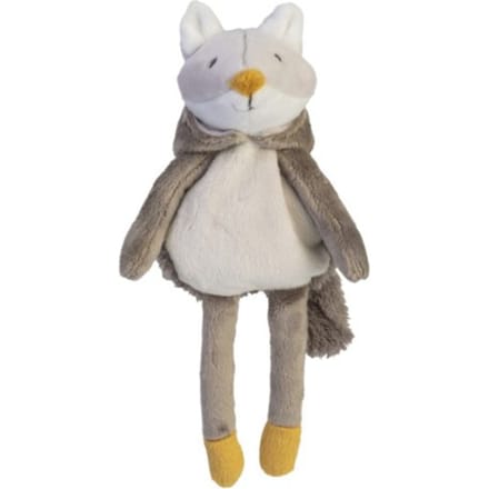 Happy horse knuffel vos forester met rammelaar, formaat 28 cm.