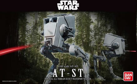 Revell Modelbouwpakket Ruimtevaart - 01202 Bandai AT-ST - Star Wars Plastic - Revell - Modelbouw