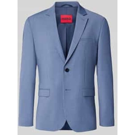 Slim fit colbert van wolmix, model 'ARTI'
