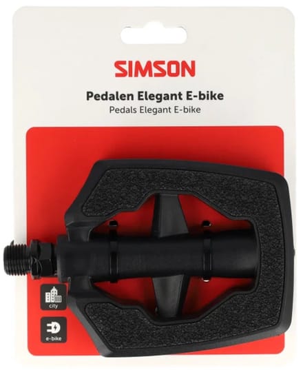 Simson pedalen Elegant E-bike supergrip